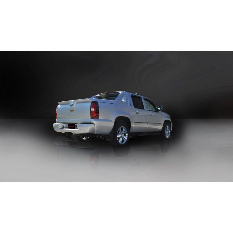 Corsa 09-13 Chevrolet Suburban 1500 5.3L V8 Polished Sport Cat-Back Exhaust