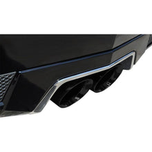 Corsa 11-13 Cadillac CTS Coupe V 6.2L V8 Black Sport Axle-Back Exhaust
