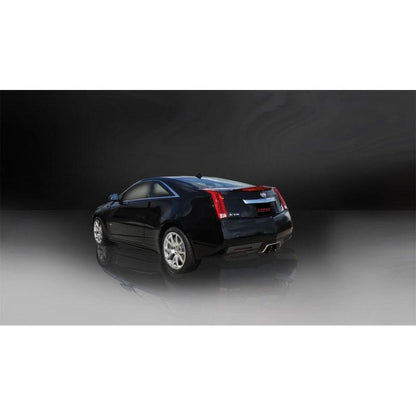 Corsa 11-13 Cadillac CTS Coupe V 6.2L V8 Black Sport Axle-Back Exhaust