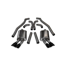 Corsa 12-13 Chevrolet Camaro Coupe ZL1 6.2L V8 Black Sport Cat-Back + XO Exhaust