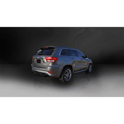 Corsa 12-14 Jeep Grand Cherokee 6.4L V8 Black Sport Cat-Back Exhaust