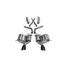 Corsa 12-14 Jeep Grand Cherokee 6.4L V8 Black Sport Cat-Back Exhaust