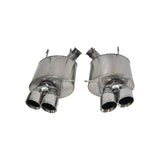 Corsa 13-13 Ford Mustang Shelby GT500 5.8L V8 Polished Sport Axle-Back Exhaust