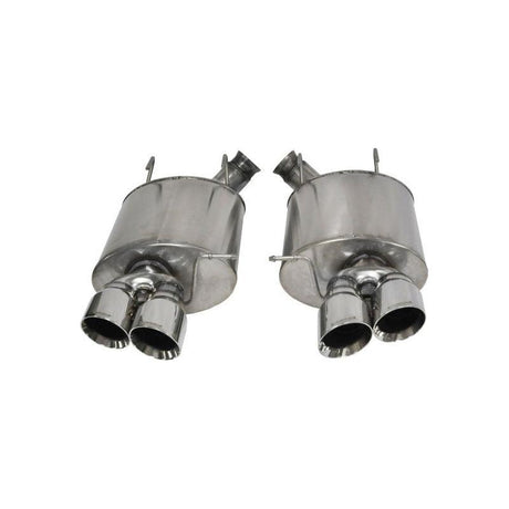 Corsa 13-13 Ford Mustang Shelby GT500 5.8L V8 Polished Sport Axle-Back Exhaust