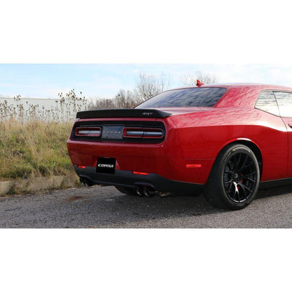 Corsa 15-17 Dodge Challenger Hellcat Dual Rear Exit Sport Exhaust w/ 3.5in Black Tips