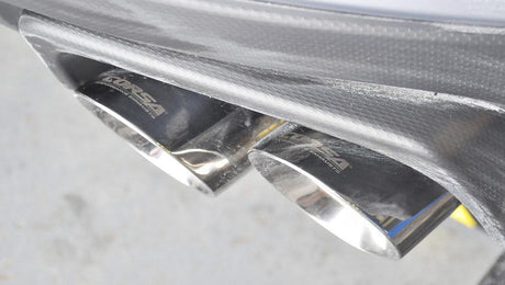 Corsa *Sport* Cat Back Exhaust Polished Quad 3.5" Tips | 2015-2018 Subaru Impreza WRX/STI (14857)