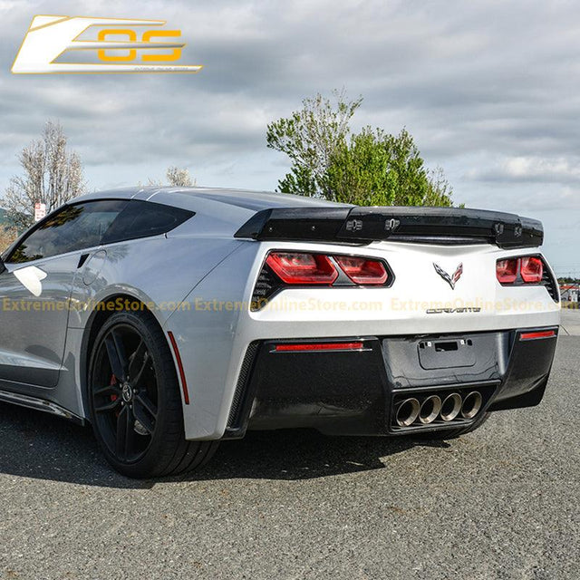 Corvette C7 Stage 3 Rear Spoiler W/ Wickerbill Extension
