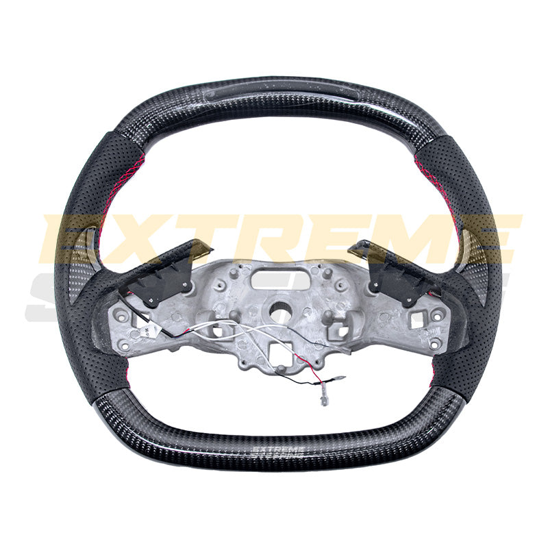 EOS Corvette C8 Carbon Fiber Steering Wheel