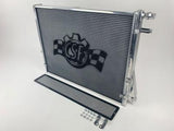 CSF Cooling - Racing & High Performance Division A90 Supra / BMW G-Series High-Performance Heat Exchanger w/ Rock Guard N/A