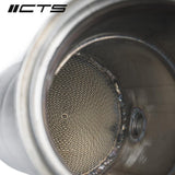 CTS Turbo 4.5" High Flow Cat | 2020-2021 Toyota Supra A90 3.0L (CTS-EXH-DP-0024-S-CAT)