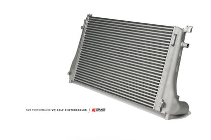 AMS Performance 2015+ VW Golf R MK7 Front Mount Intercooler Upgrade w/Cast End Tanks AMS.21.09.0001-1