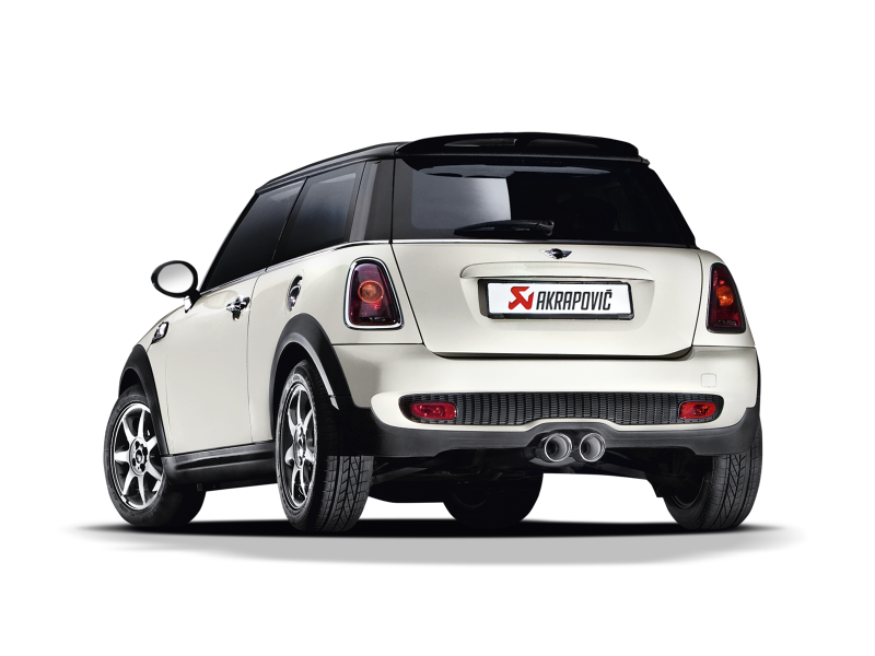 Akrapovic 07-14 MINI Cooper S (R56) / Cooper S Cabrio (R57) Evolution Line Cat Back (SS) (Req. Tips) ME-MIN/TI/1H