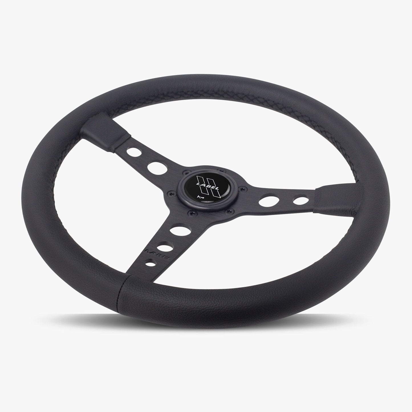 The Daytona | Black Leather | Black Spoke | Black Stitch