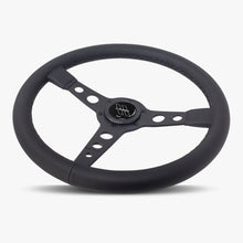 The Daytona | Black Leather | Black Spoke | Black Stitch