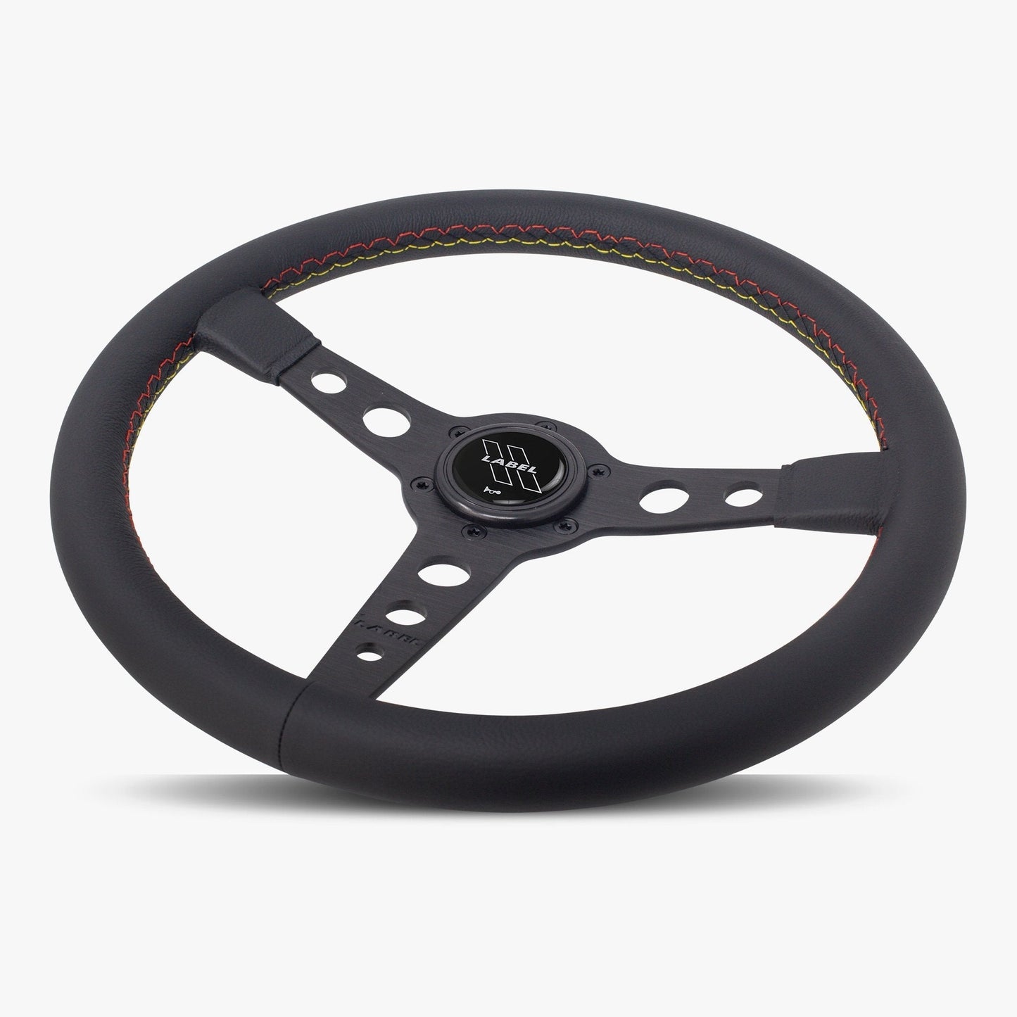 The Daytona | Black Leather | Black Spoke | Euro Stitch