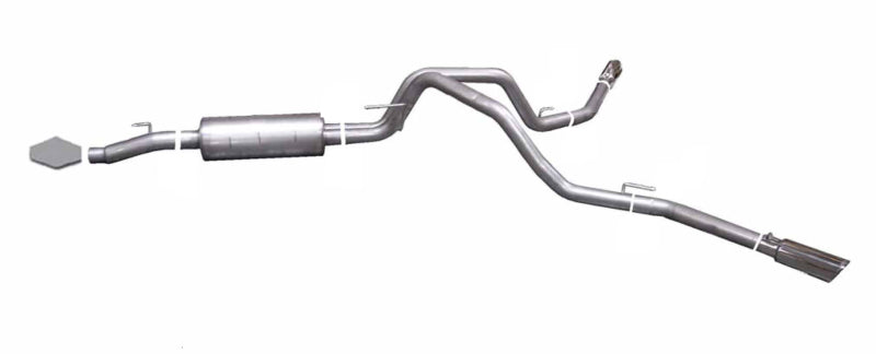 Gibson 11-14 Ford F-150 FX4 3.5L 2.5in Cat-Back Dual Extreme Exhaust - Stainless