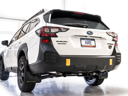 AWE Tuning AWE 20-25 Subaru Outback (Wilderness & XT) 0FG Catback Exhaust w/Dual BashGuards 3015-38246
