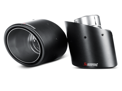 Akrapovic 09-16 Volkswagen Scirocco R Tail Pipe Set (Carbon) TP-CS/1
