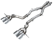 AWE Tuning 23-24 BMW G87 M2 Track Edition Exhaust - Chrome Silver Tips 3020-42487