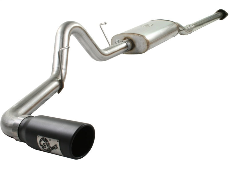 aFe MACHForce XP 3in 409SS Cat Back Exhaust w/ Black Tips for 09-10 Ford F-150 V8 4.6L/5.4L