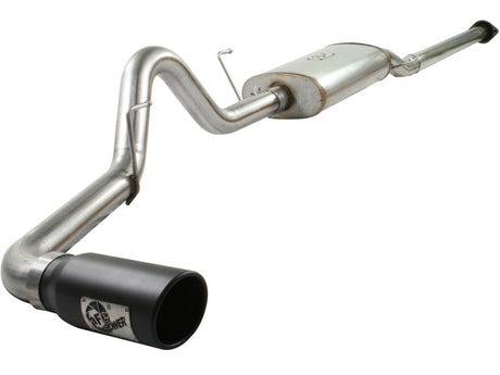 aFe MACHForce XP 3in 409SS Cat Back Exhaust w/ Black Tips for 09-10 Ford F-150 V8 4.6L/5.4L