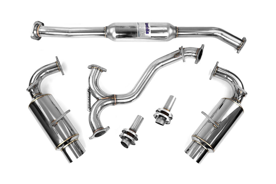 Invidia N1 Dual SS Catback Exhaust | 2013 - 2016 Scion FR-S & Subaru BRZ (HS12SSTGTP)