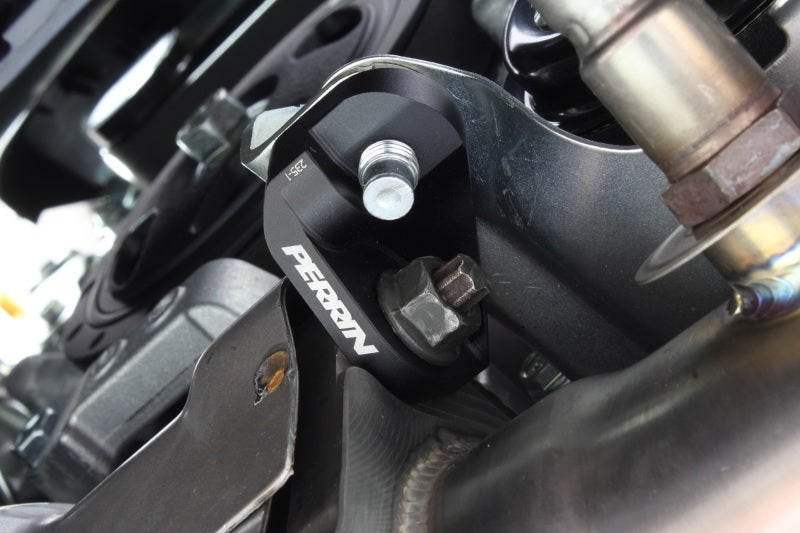 Perrin [15-21 WRX] Turbo Support Bracket 2pc Kit | PSP-EXT-235BK