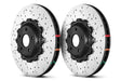 DBA (Disc Brakes Australia) Rear Drilled Slotted 5000 Series 2 Piece Rotor Assembled | 09+ Nissan GTR R-35 (52321VLKXS)