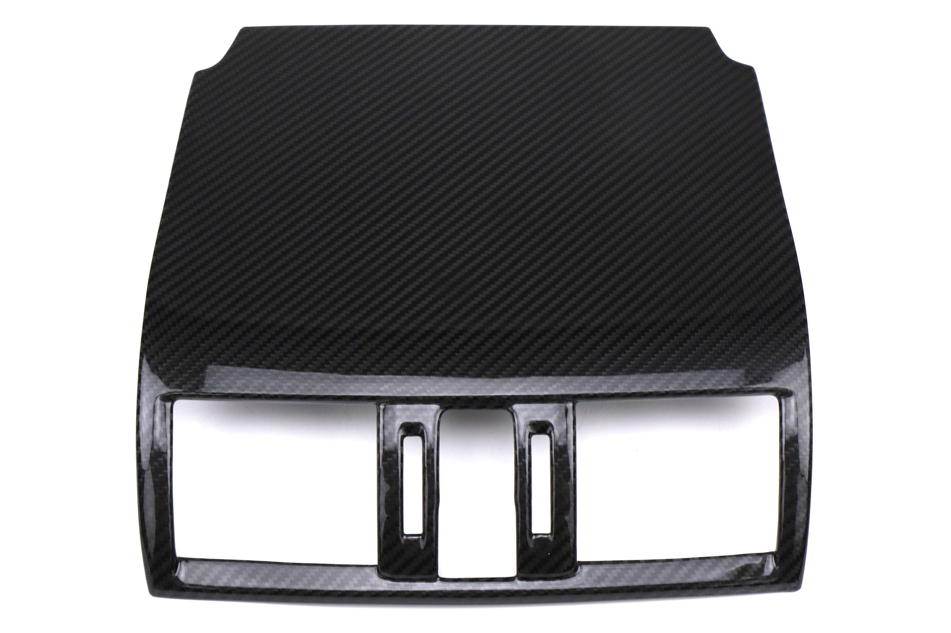 OLM LE Dry Carbon Fiber Center AC Trim Covers - 2015 Subaru WRX / STI / 2014 Forester / 2013-2014 Crosstrek