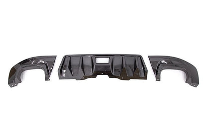 OLM LE Dry Carbon Fiber Rear Diffuser - 2015-2021 Subaru WRX / STI