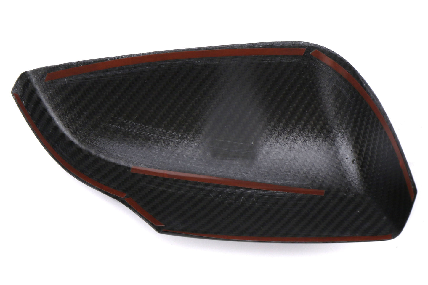 OLM Dry Carbon Fiber Mirror Covers (with Turn Signal Hole) - Gloss Carbon Fiber - 2015-2021 Subaru WRX / STI (With Turn Signal Holes)