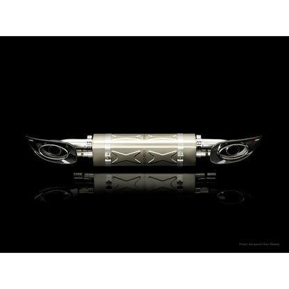Akrapovic 10-13 Porsche 911 Turbo / Turbo S (997 FL) Slip-On Line (Titanium) w/ Titanium Tips S-PO997TFLH