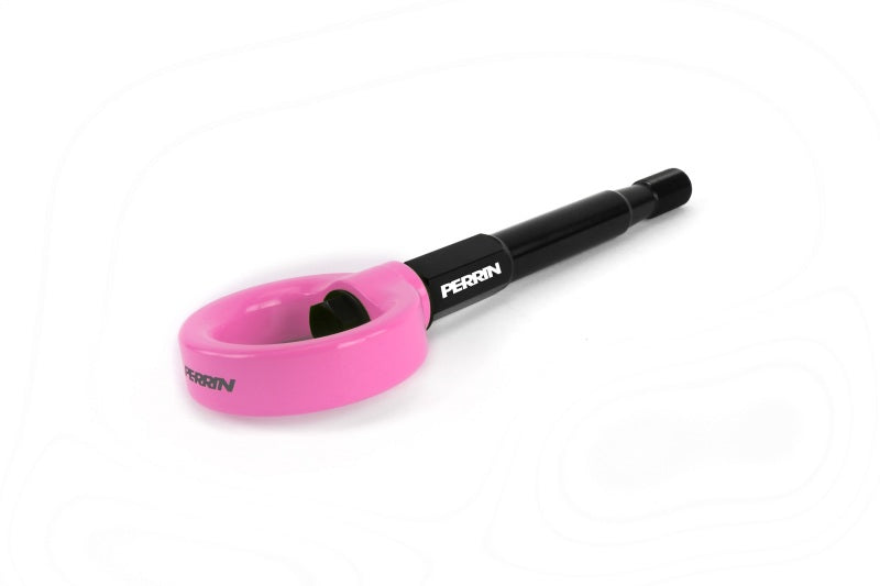 Perrin [18-21 WRX / 18-21 STI / 13-22 BRZ / 13-16 FRS / 17-21 GT86] Front Tow Hook Hyper Pink | PSP-BDY-235HP