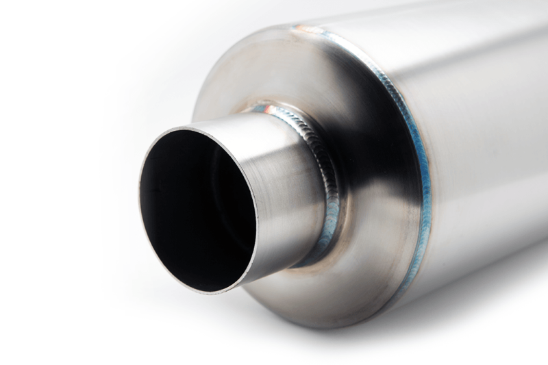 BLOX Racing 3.5in Street Muffler With Turndown Tip BXEX-00111