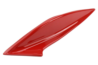 OLM STI Spoiler Side Fins - Pure Red / Ablaze - 2015-2021 Subaru WRX / STI