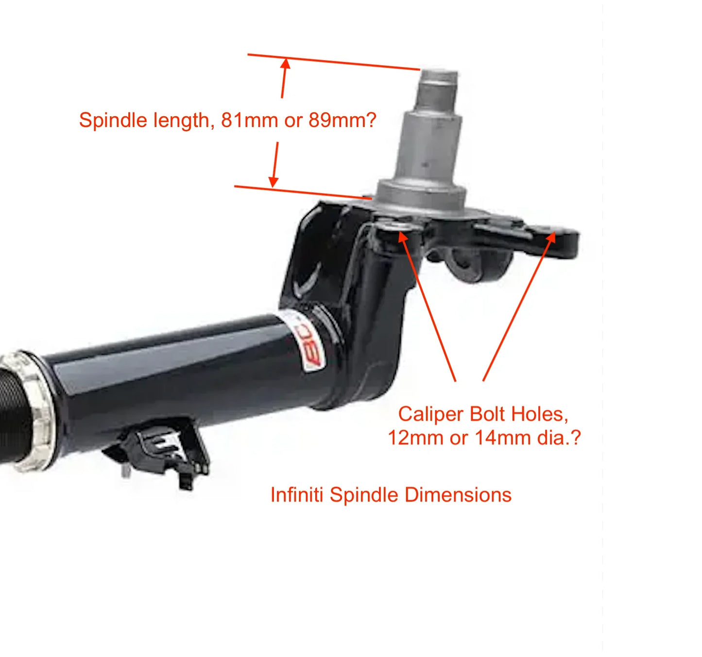 BC Racing BR Series Coilovers for 2002-2004 Infiniti M35 (Y34)