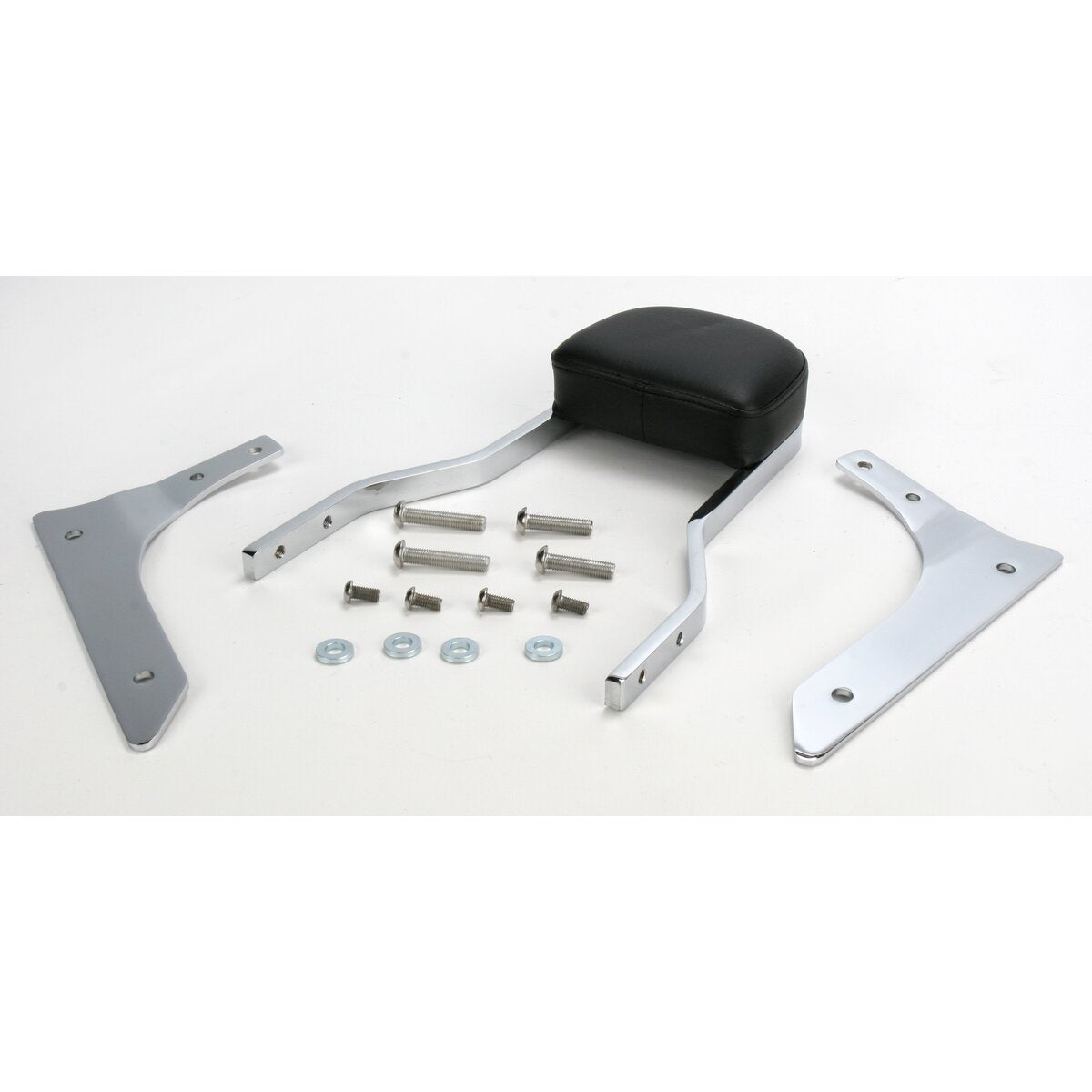 Cobra Short Square Sissy Bar w/Pad - 02-5618 for 2013-2016,2018-2020,2022-2024 Honda VT750CS Shadow Aero ABS and 2004-2009,2011-2016,2018-2020,2022-2024 Honda VT750C Shadow Aero Motorcycles