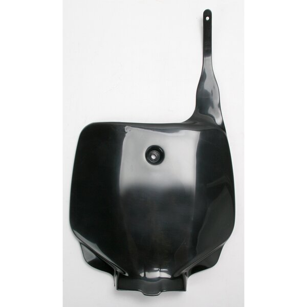 UFO Front Black Number Plate - KA03712-001 for 1998-2013 Kawasaki KX Dirt Bikes