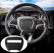 Dodge Challenger/Charger/Durango 2015-2023 Carbon Fiber Steering Wheel Airbag Center Overlay