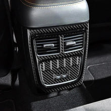 Dodge Charger 2015-2023 Carbon Fiber Rear Center Console AC Vent Trim Overlay