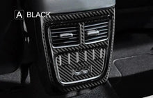 Dodge Charger 2015-2023 Carbon Fiber Rear Center Console AC Vent Trim Overlay