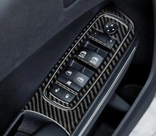 Dodge Charger 2015-2023 Carbon Fiber Window Control Trim Overlay