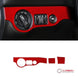 Dodge Charger 2015-2023 Headlight and Trunk Release Button Trim Overlay