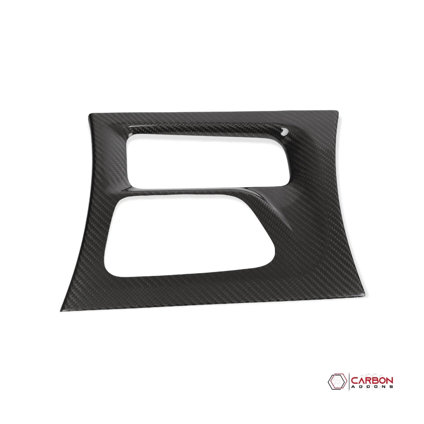 Dodge Charger 2015-2023 Real Carbon Fiber Center Console Gear Shift Trim Cover