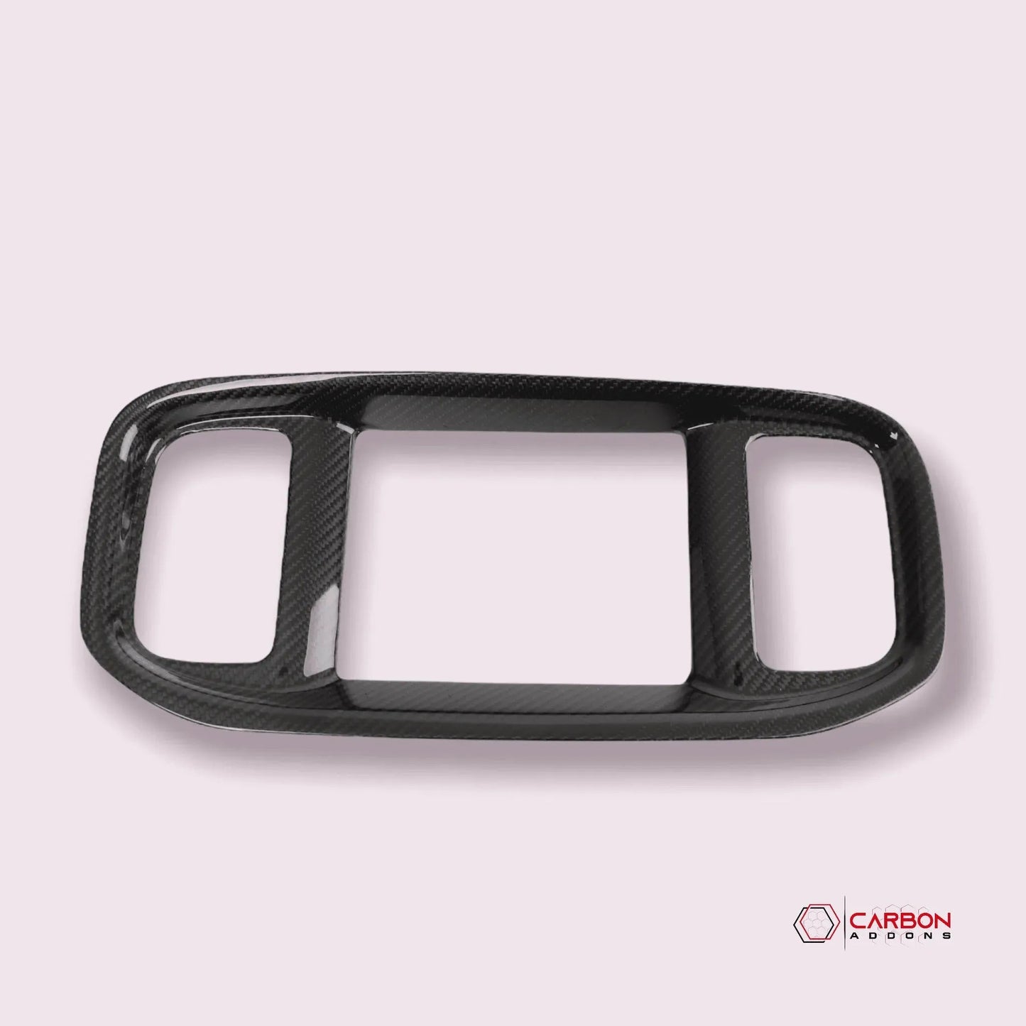 Dodge Charger 2015-2023 Real Carbon Fiber Dashboard Radio Trim Cover