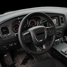 Dodge Charger 2015-2023 Real Carbon Fiber Full Dash Trim Kit Overlay