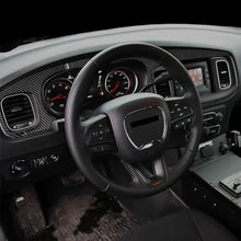 Dodge Charger 2015-2023 Real Carbon Fiber Full Dash Trim Kit Overlay