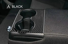 Dodge Charger 2015-2023 Real Carbon Fiber Rear Seat Center Armrest Trim Overlay