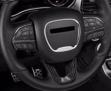 Dodge Charger Challenger Durango 2015-2023 Carbon Fiber Steering Wheel Trim Cover