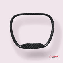 Dodge Charger/Challenger/Durango Carbon Fiber Airbag Chrome Trim Delete Cover 2015-2023